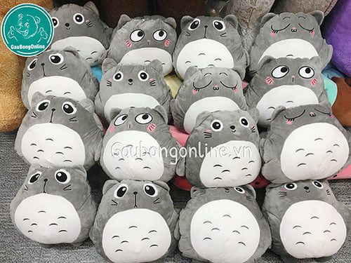 Gối Chăn Totoro Mặt Biểu Cảm