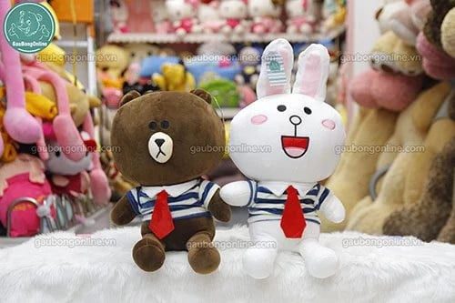 Gấu Brown- Thỏ Cony couple dễ thương