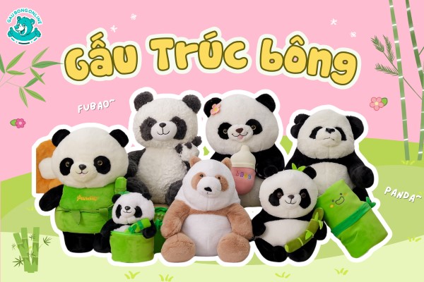Bộ sưu tập Gấu trúc bông