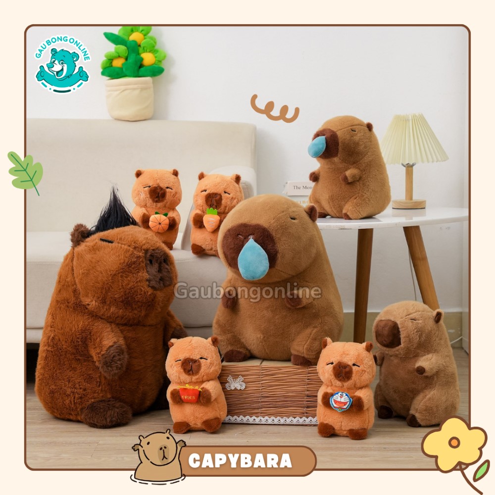 Những em Capybara đang hot rần rần dạo gần đây