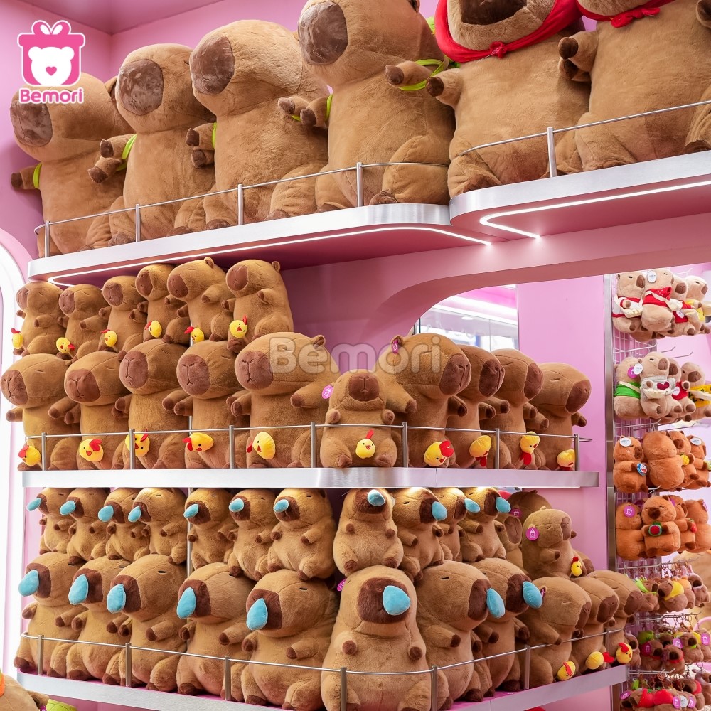 Capybara đội mũ Happy mang đến năng lượng tích cực mỗi ngày