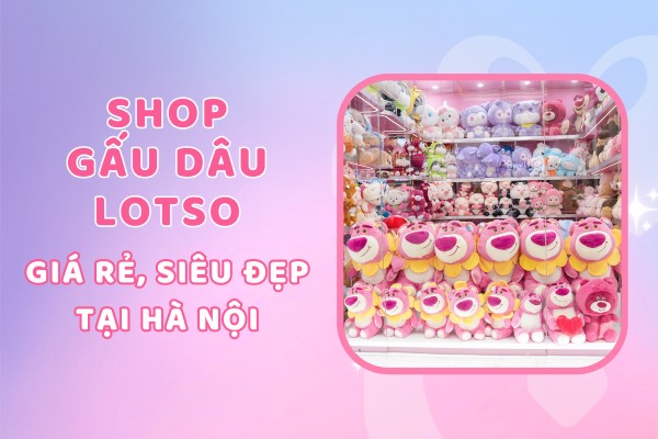 Shop Gấu Dâu Lotso Giá Rẻ, Siêu Đẹp Gây Sốt Tại Hà Nội