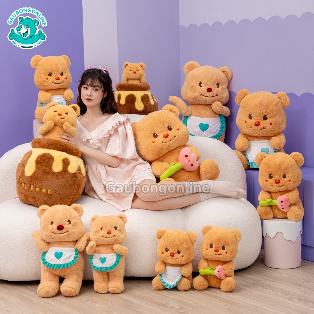 Mật ngọt chít ruồi, gấu Butter Bear ngọt ngào thì yêu chết mất thôi