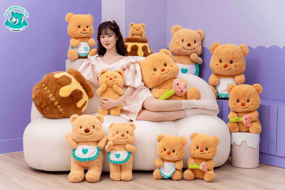 Chìm Đắm Trong Thế Giới Gấu Bông Ngọt Ngào Butter Bear