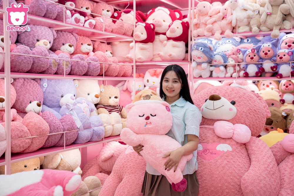 Tha hồ check-in cùng gấu bông cute tại Bemori