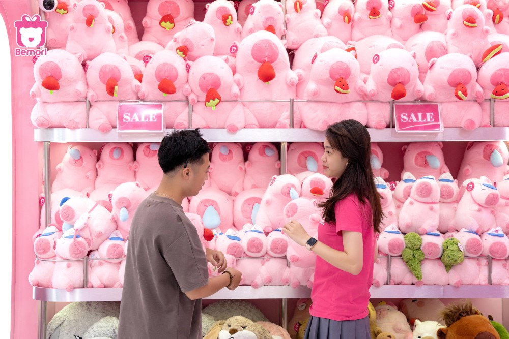 Một cặp gấu bông cho hai người, tình cảm thêm thắm thiết
