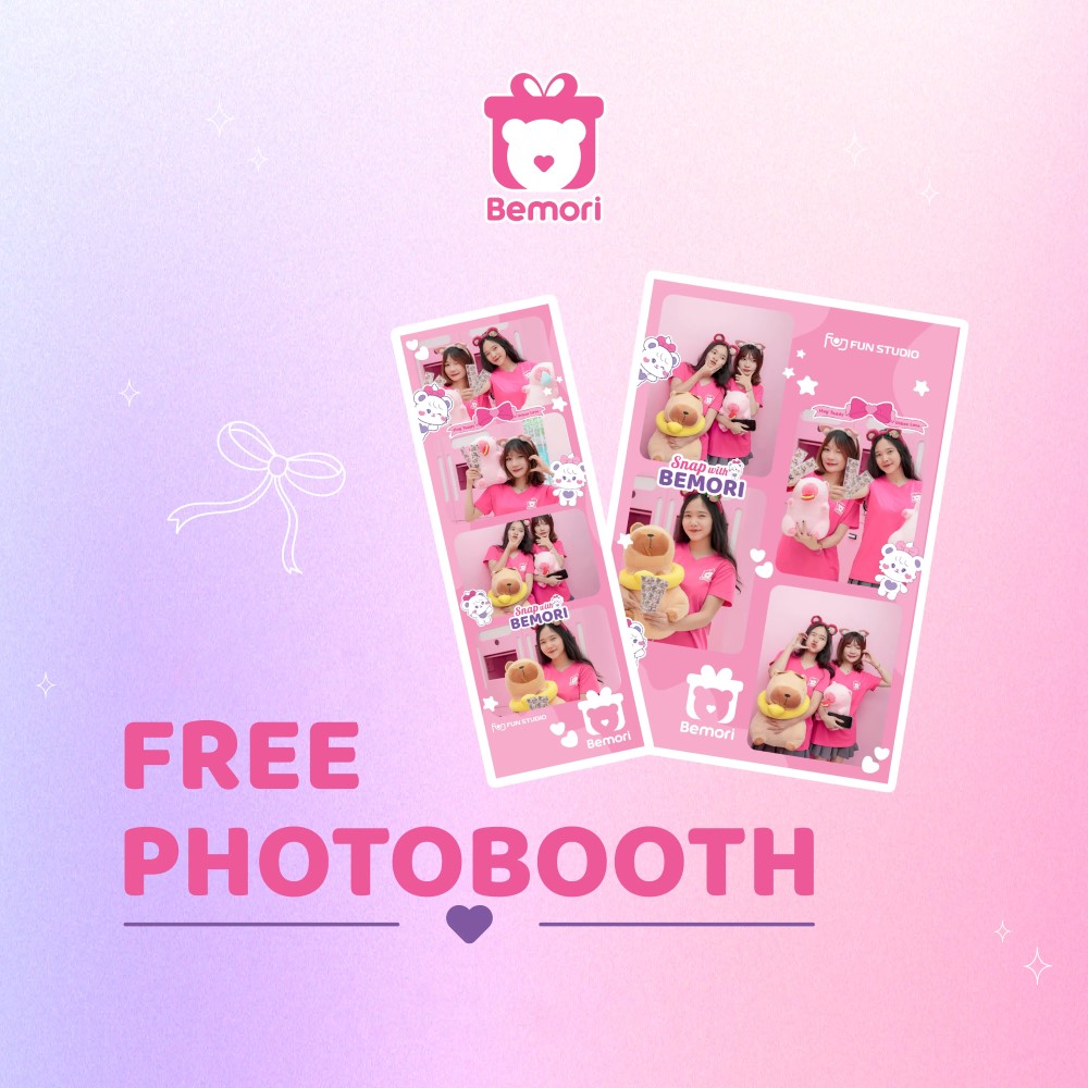 Chụp Ảnh Tự Do Tại Góc Photobooth Miễn Phí