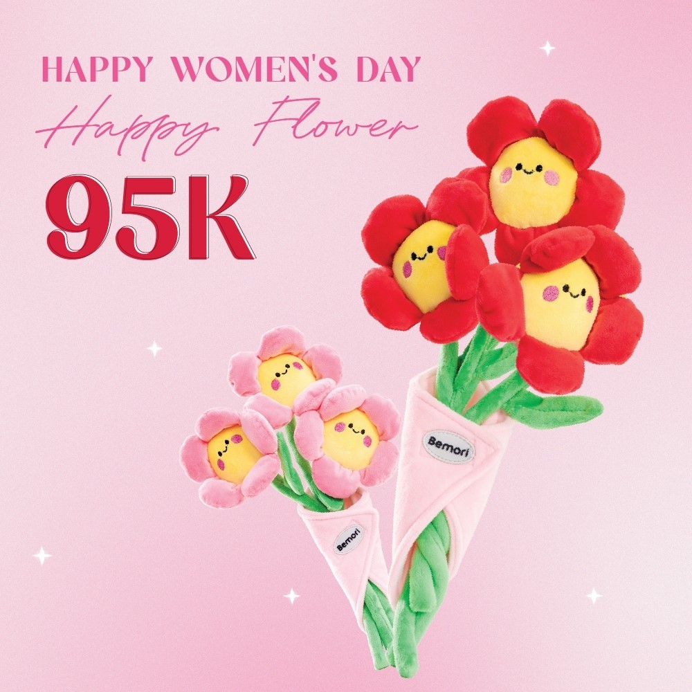 Happy Women's Day - Happy Flower 95K