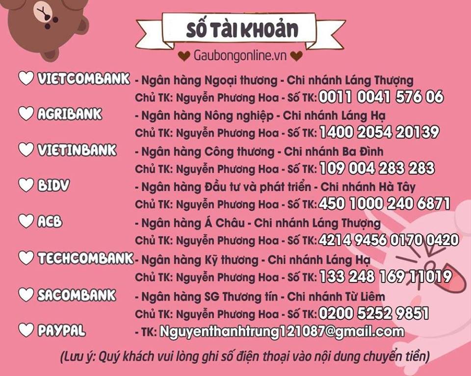 Tài khoản ngân hàng