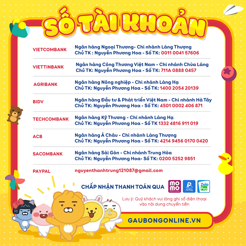 Tài khoản ngân hàng