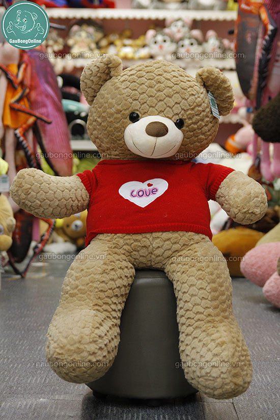 Teddy áo tim love