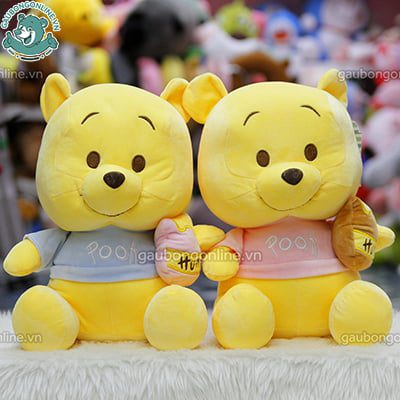 Gấu Pooh Ngồi Mềm