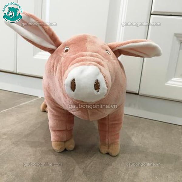 Lợn Bông Ikea Màu Hồng