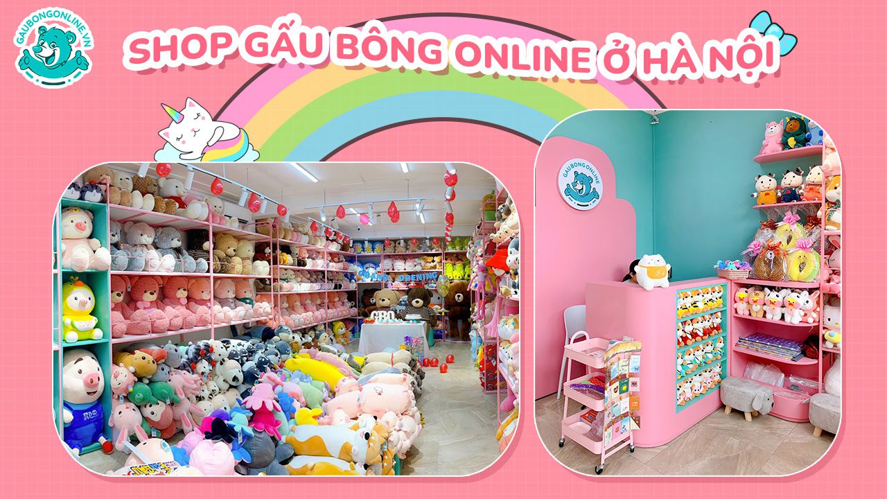 Shop Gấu Bông Online ở HN