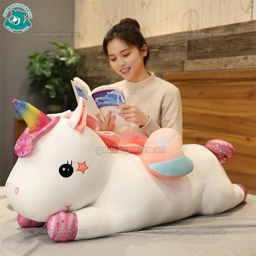 Ngựa Bông Unicorn Thiên Thần