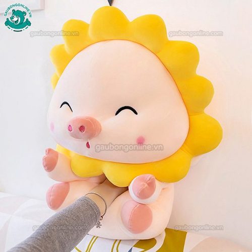 Heo Ngồi Vành Hoa Bông