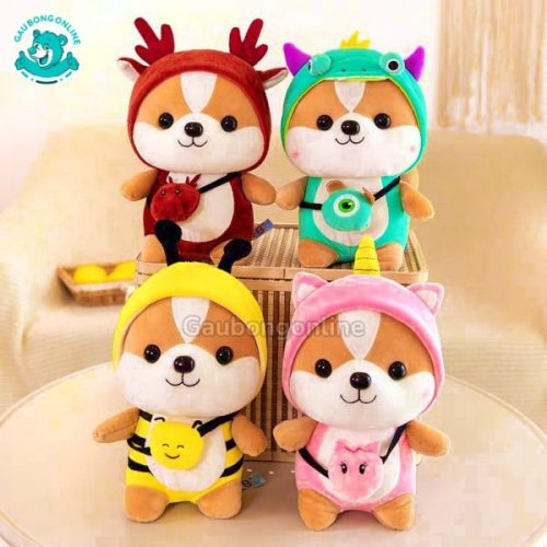 Gấu Bông Chó Shiba Cosplay