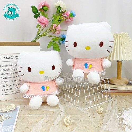 Gấu Bông Kitty Váy Bướm