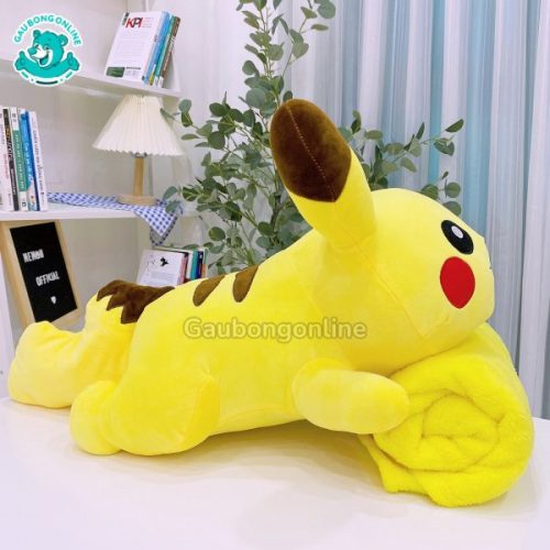 Gối Chăn Pikachu