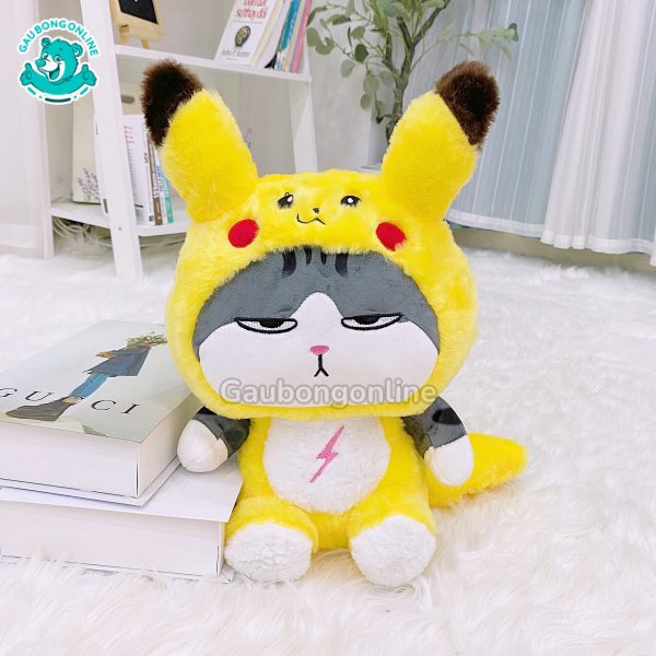Mèo Bông Hoàng Thượng Cosplay Pikachu
