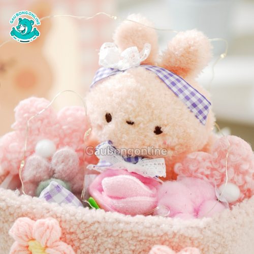 Set Bó Hoa Vải Gấu Bông