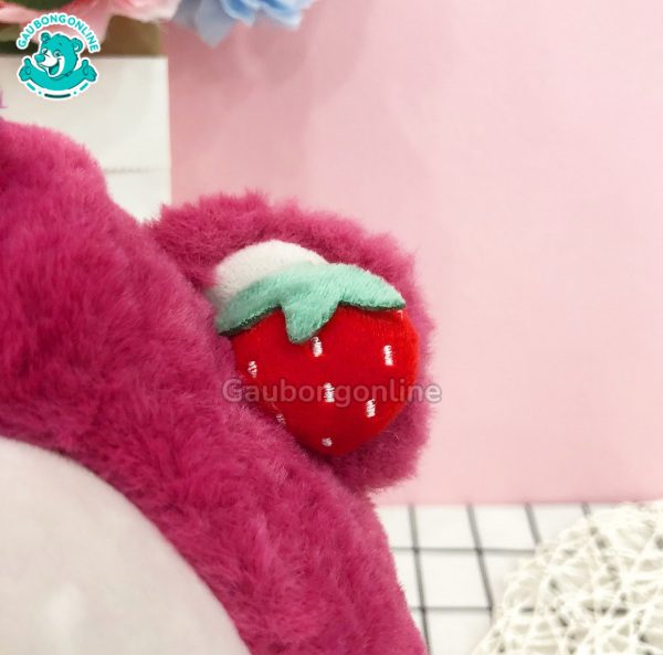 Gấu Bông Lotso Tai Dâu Ngồi 