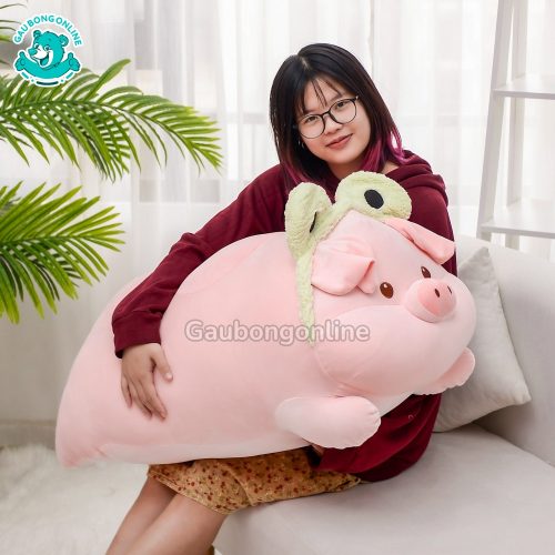 Heo Bông Nằm Đeo Bờm Thú