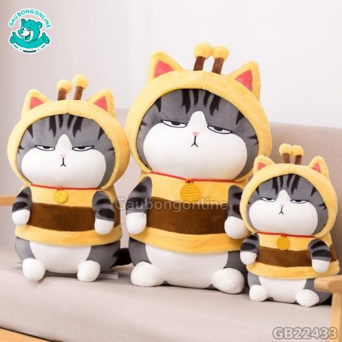 Mèo Hoàng Thượng Bông Cosplay Ong Ngồi