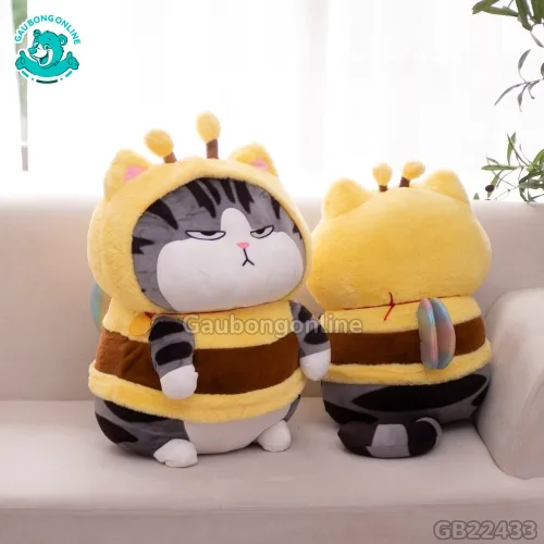 Mèo Hoàng Thượng Bông Cosplay Ong Ngồi
