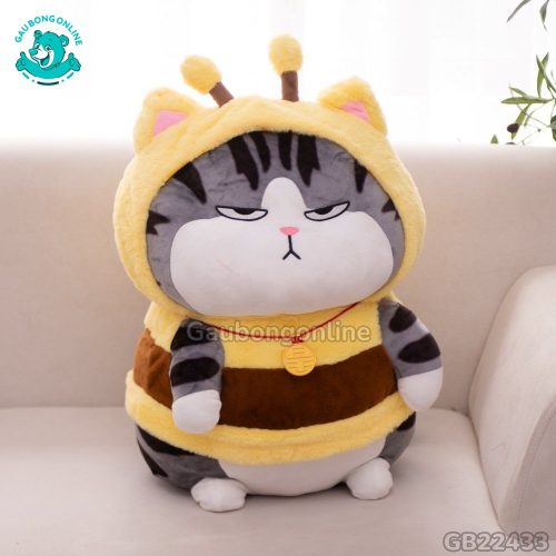 Mèo Hoàng Thượng Bông Cosplay Ong Ngồi