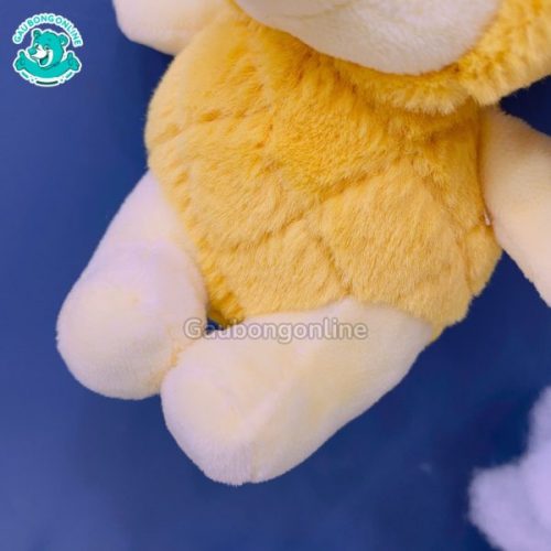 Móc Khóa Gấu Pooh Bông Áo Dứa