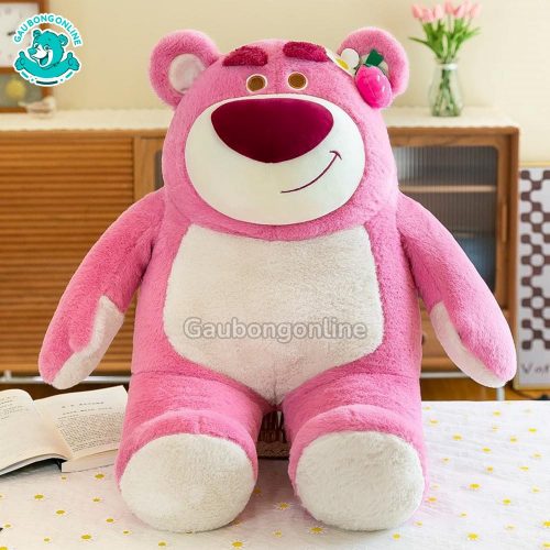 Gấu Bông Lotso Tai Dâu Đứng (Big Size)