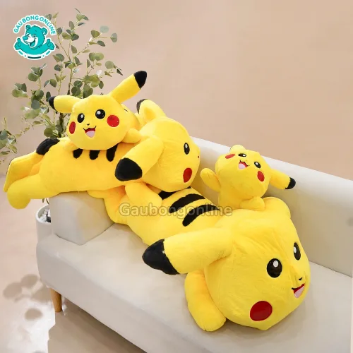 Gối Ôm Pikachu Lông
