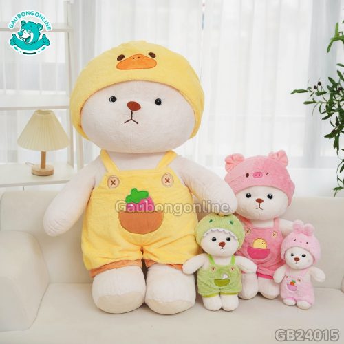 Gấu Bông Lena Mặc Bộ Đồ