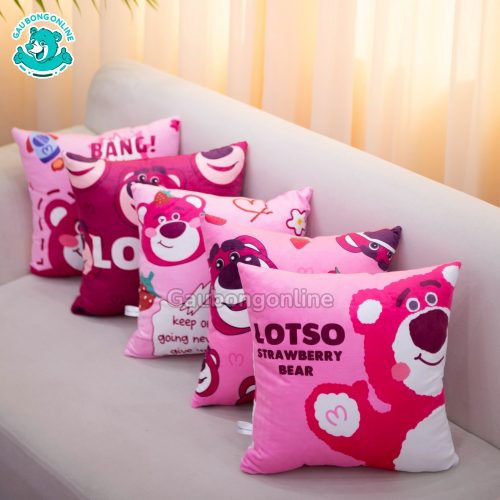 Gối Tựa Bông Gấu Lotso