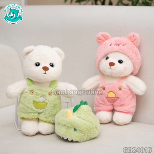 Gấu Bông Lena Mặc Bộ Đồ
