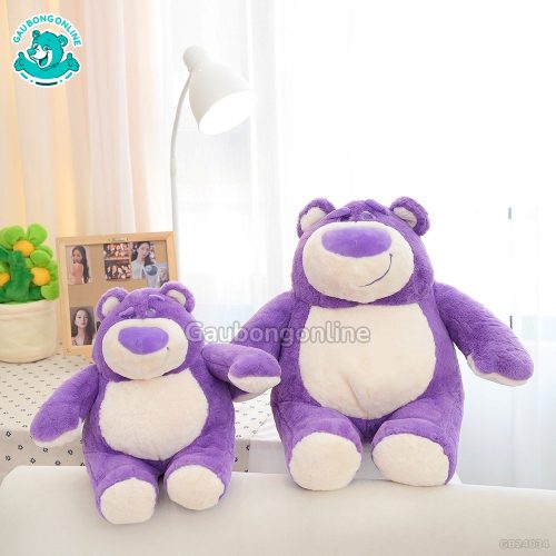Gấu Bông Lotso Tím Đứng