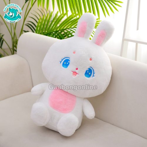 Thỏ Bông Trắng Bụng Hồng