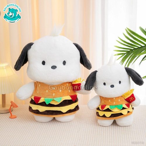 Chó Bông Pochacco Hamberger