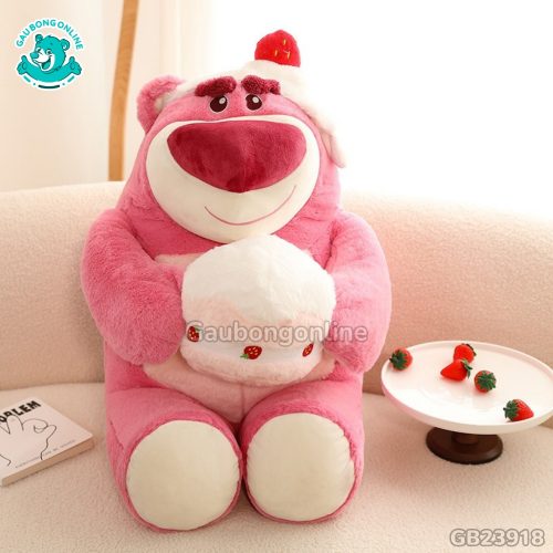 Gấu Bông Lotso Ôm Bánh Kem