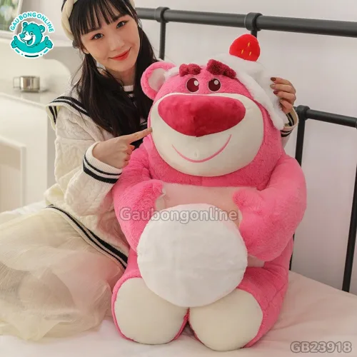 Gấu Bông Lotso Ôm Bánh Kem