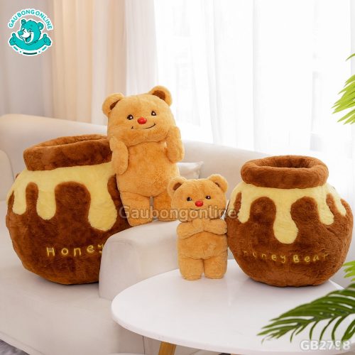 Gấu Bông Honey Bear 2in1 đã được bán tại Gấu Bông Online