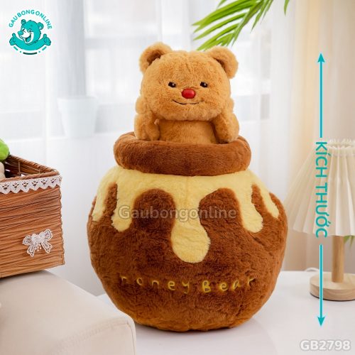 Gấu Bông Honey Bear 2in1 đã được bán tại Gấu Bông Online