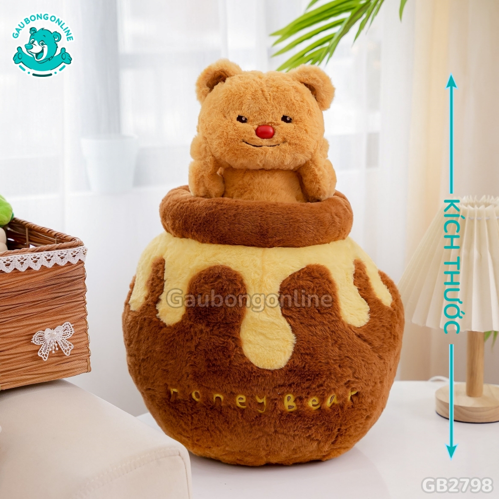 Gấu Bông Honey Bear 2in1 đã được bán tại Gấu Bông Online