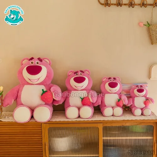 Gấu Bông Lotso Ôm Dâu Tây