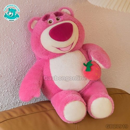 Gấu Bông Lotso Ôm Dâu Tây