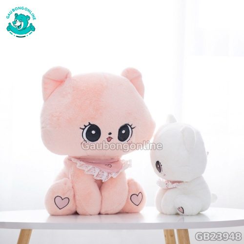 Mèo Bông Đeo Yếm Ren 