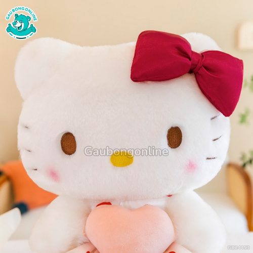 Mèo Bông Kitty Váy Ôm Tim