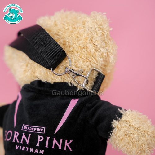 Gấu Bông Teddy MonPink Dây Đeo