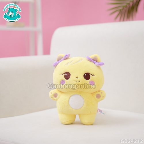 Móc Khóa Búp Bê Đen Hồng